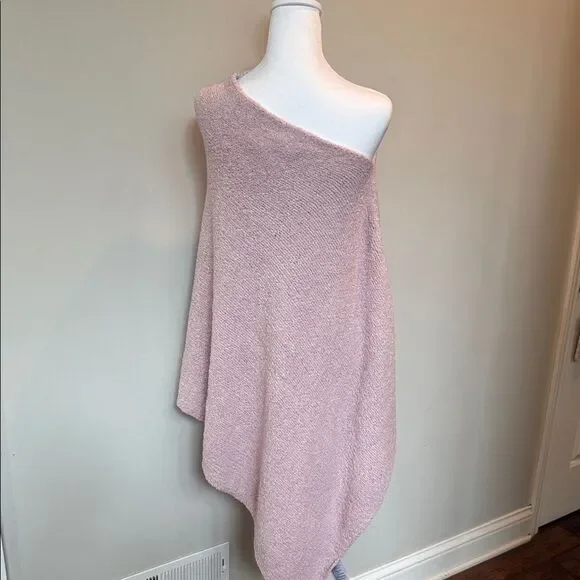 Tommy Bahama Island Soft Easy Pink Women's Poncho - Picture 6 of 9